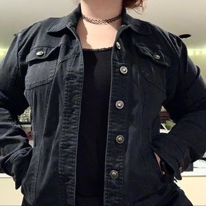 🖤Black Denim-like Jacket🖤